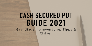 Cash Secured Put Guide