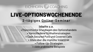 Live Optionswochenende 2021 Eichhorn Coaching